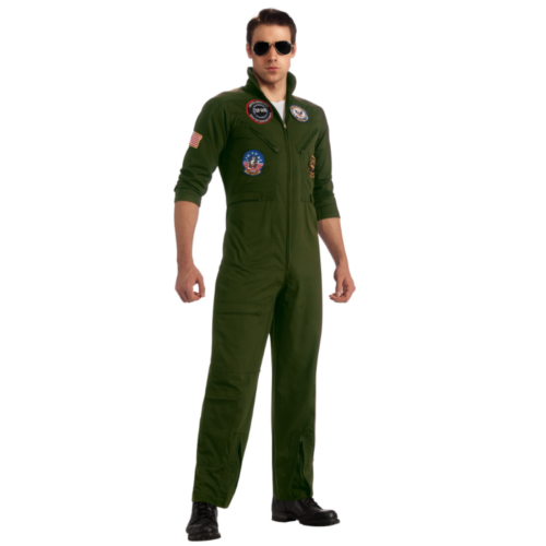 Top Gun Secret Wishes Flight Suit Costume full body