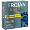 Trojan Bareskin Lubricated Latex Condoms