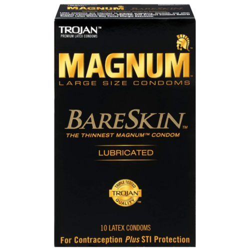 Trojan Magnum Bareskin Lubricated Condoms