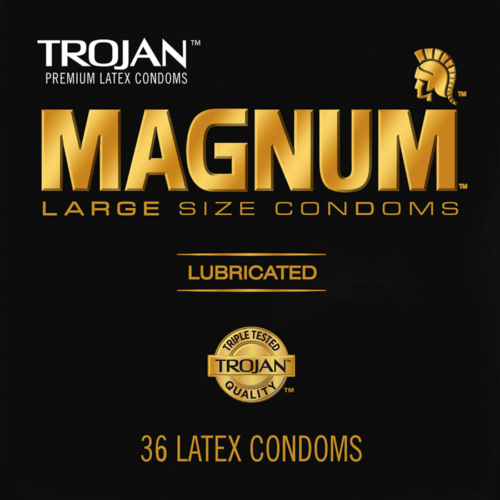 Trojan Magnum Large Size Condoms 36 Count