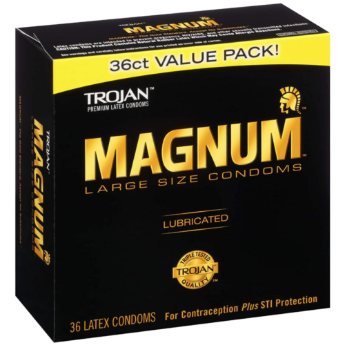 Trojan Magnum Large Size Condoms 36 Count left