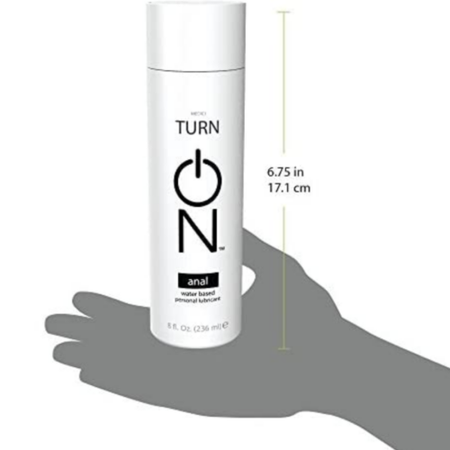 Turn On Anal Silicone Based Lubricant 8 oz size