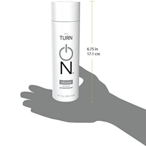 Turn On Silicone Based Personal Lubricant 8 oz size