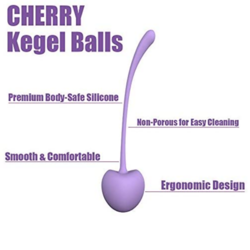 Uluvit Kegel Balls Exercise Kit - cherry kegel balls