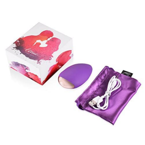 Utimi 10-Speed Love Egg Vibrator Purple box contents