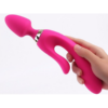 WOWYES 10 Mode Rabbit Vibrator in hand