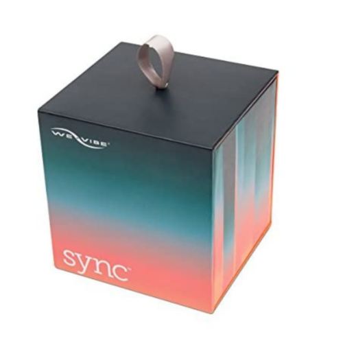 We-Vibe Sync Adjustable Couples Vibrator Aqua box
