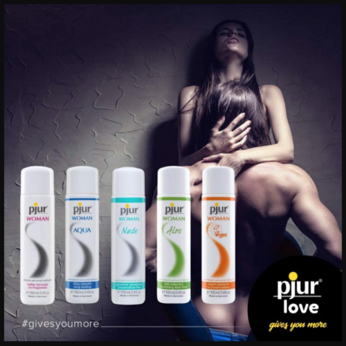 pjur WOMAN Silicone Lubricant selection