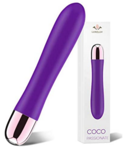 LUXELUV Ultra Soft Bendable Rechargeable Dildo Vibrator