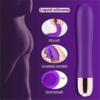LUXELUV Ultra Soft Bendable Rechargeable Dildo Vibrator liquid silicone